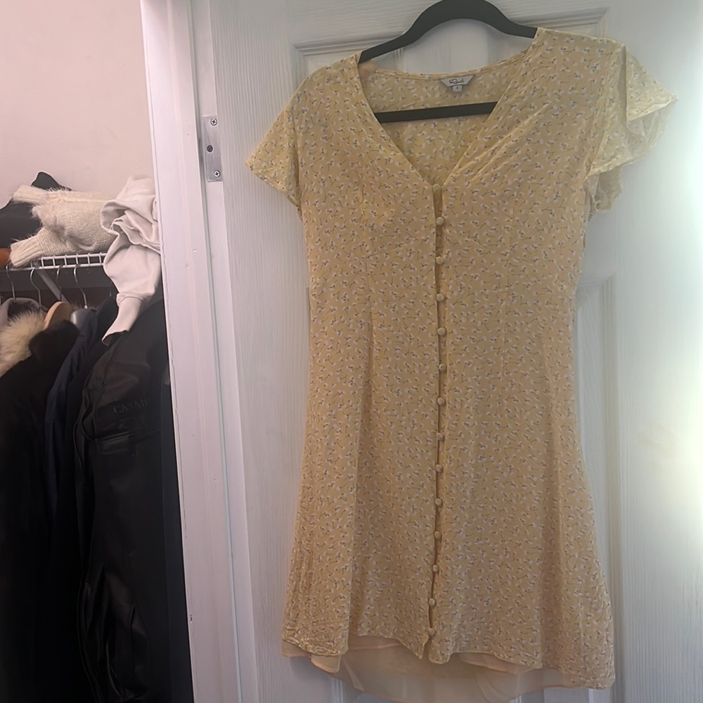 Rails Helena Dress in Yellow